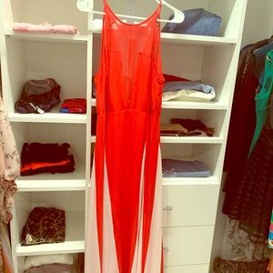 Gorgeous Express illusion dress